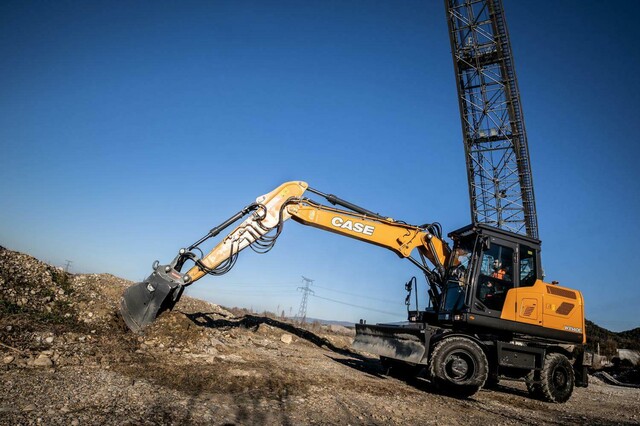Case Mobilbagger WX140 E 3